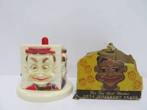 lot 165 image: Vintage 1950s Changing Charlie Toy - Partial Box