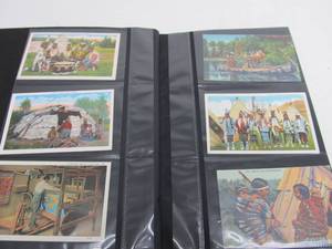 lot 229 image: Album Full of Vintage Native American Postcards