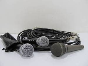 lot 287 image: 2 Shure Prologue 14L Microphones & Electro-Voice 658L