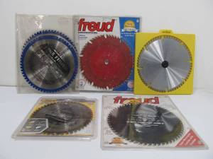 lot 297 image: Group of Mitre Saw Blades