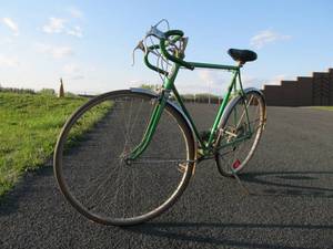 lot 321 image: VINTAGE SCHWINN SUBURBAN LIME GREEN 10-SPEED ROAD CRUISER BIKE