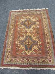 lot 131 image: Vintage Wool Rug