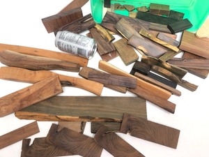 lot 337 image: Lot of Assorted Exotic Wood Slabs 