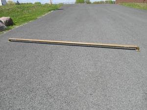 lot 350 image: Large Old Vintage Architectural Brass Handrail