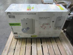 lot 201 image: Rheem Performance Platinum 9.5 GPM Natural Gas High Efficiency Indoor Tankless Water Heater ECOH200DVLN-2