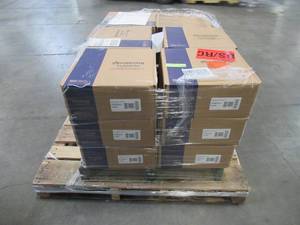 lot 210 image: 18 Cases - Armstrong Imperial Texture VCT 12 in. x 12 in. BlueGray Standard Excelon Commercial Vinyl Tile (45 sq. ft.  case) 51903031