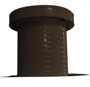 lot 700 image: 12 in. Dia Aluminum Static Keepa Vent in Brown KV-12-BR