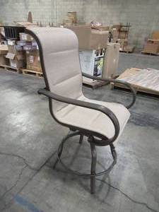 lot 230 image: Home Decorators Collection Sun Valley Aluminum Outdoor Bar Stool 751.0660.000
