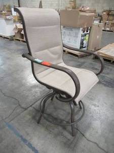 lot 231 image: Home Decorators Collection Sun Valley Aluminum Outdoor Bar Stool 751.0660.000