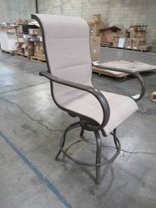 lot 232 image: Home Decorators Collection Sun Valley Aluminum Outdoor Bar Stool 751.0660.000