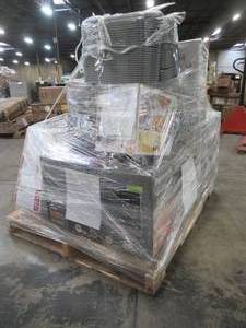 lot 235 image: WHOLESALE MIXED PALLET OF SMALL HOUSEWARES AND SHOP EQUIPMENT
