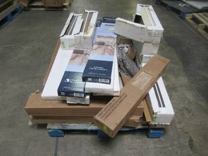 lot 245 image: WHOLESALE MIXED PALLET OF MISCELLANEOUS FLOORING AND TILE