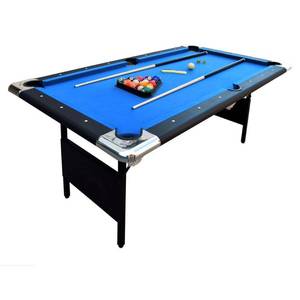 lot 109 image: Hathaway Fairmont 6 ft. Portable Pool Table, BG2574 - Unclaimed Freight.