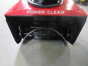 lot 5 image: Toro Power Clear 721 QZE 21 in. 212 cc Single-Stage Self Propelled Gas Snow Blower with Electric Start 38756