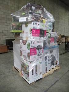 lot 316 image: WHOLESALE MIXED PALLET OF POWER TOOLS, SMALL KITCHEN APPLIANCES AND HOUSEWARES