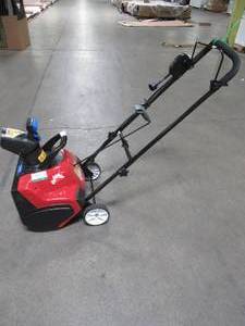 lot 10 image: Toro Power Curve 18 in. Electric Snow Blower, 38381.