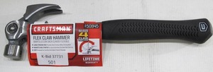 lot 501 image: Craftsman 18 Inch Flex Claw Hammer