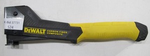 lot 524 image: DeWalt Carbon Fiber Composite Hammer Tacker