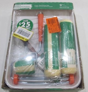 lot 540 image: 8-Piece Professional Painting Set -Brush, Tray, Rollers, etc