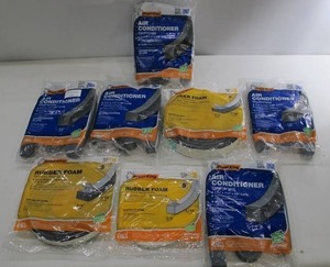 lot 544 image: 8-Pack of Air Conditioner Weatherstripping Foam Window Seal