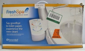 lot 547 image: Brondell FreshSpa Dual Temperature Bidet