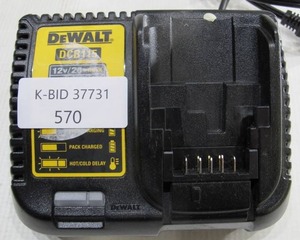 lot 570 image: DeWalt DCB115 12V Battery Charger