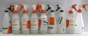 lot 567 image: Lot of 9 32 Oz Spray Bottles - HDX and Hudson Brands