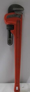 lot 584 image: Ridgid 24 in. Heavy-Duty Straight Pipe Wrench