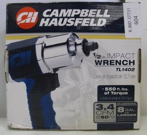 lot 604 image: Campbell-Hausfeld 12 In Impact Wrench TL1402