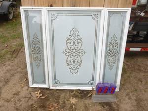 2 piece window set. Appears new. 38 x 24 & 38 x 10. As shown.
