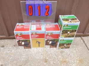 Qty of 5 low voltage lights. As shown.
