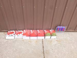 Qty of 7 boxes of Christmas lights. As shown.