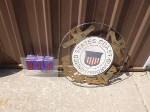 Military theme plaque. As shown.