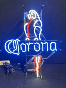 lot 23 image: Corona parrot neon