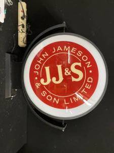 lot 40 image: Jameson JJ&S  rotating LED pub light