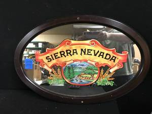 lot 71 image: Sierra Nevada oval mirror