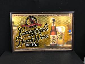 lot 62 image: Leinenkugels Honeyweiss Bier mirror