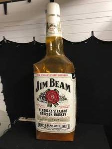 lot 88 image: Jim Beam inflatable bottle