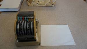 lot 65 image: Vintage Check Protector Series 950