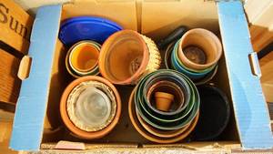 lot 118 image: Assortment of Flower Pots
