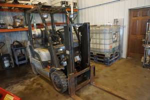 Nissan Model 50 Propane Powered Fork Lift