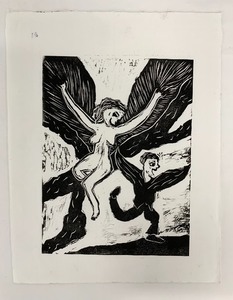 lot 24 image: Four Block Prints by Jack Zipes in Portfolio