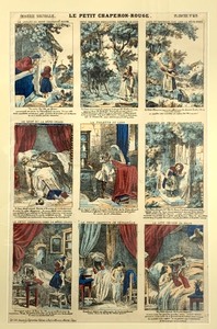 lot 29 image: Original French 19th Century Fairy Tale from an Antique Chapbook