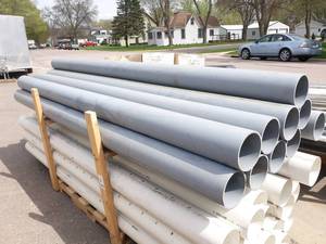 Large Lot of (10) Charlotte 6 x 10 CPVC-CW Pipe