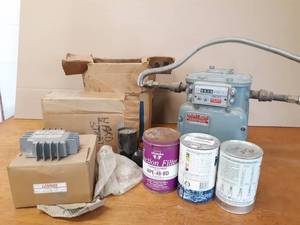 Lot of HVAC Gas Meter, Pressure Controller and More