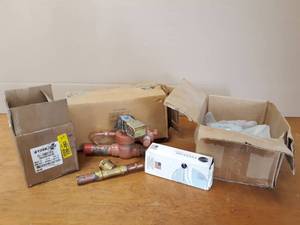 Lot of HVAC Valves, Electric Motor and More
