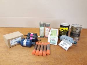 Large Lot of Assorted HVAC Line Filters