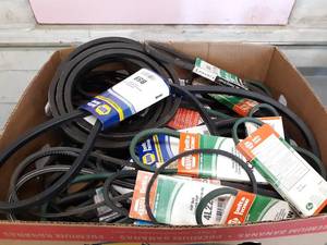 NEW Box Lot of (38) Assorted V-Belts