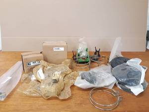 Large Lot of HVAC Motor Mounting Parts and More
