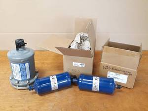 Lot of (4) Large Refrigerant Filter Driers